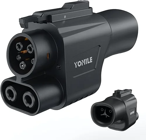 2025 Upgraded Tesla Supercharger to CCS1 Charging Adapter [Max 500A, 1000V] NACS to CCS Electric Vehicle Adapter, Tesla Supercharger Adapter [Check with Your Automaker for Compatibility]