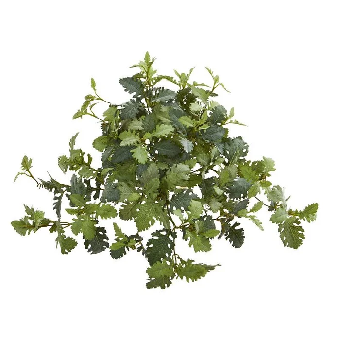 22″ Dusty Miller Hanging Artificial Plant (Set of 3)