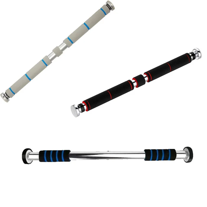 23”-39” Extendable Doorway Pull-Up Chin-Up Bar with Padded Grips