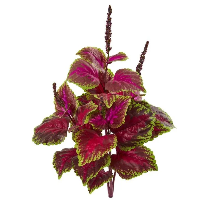 23″ Coleus Bush Artificial Plant (Set of 6)