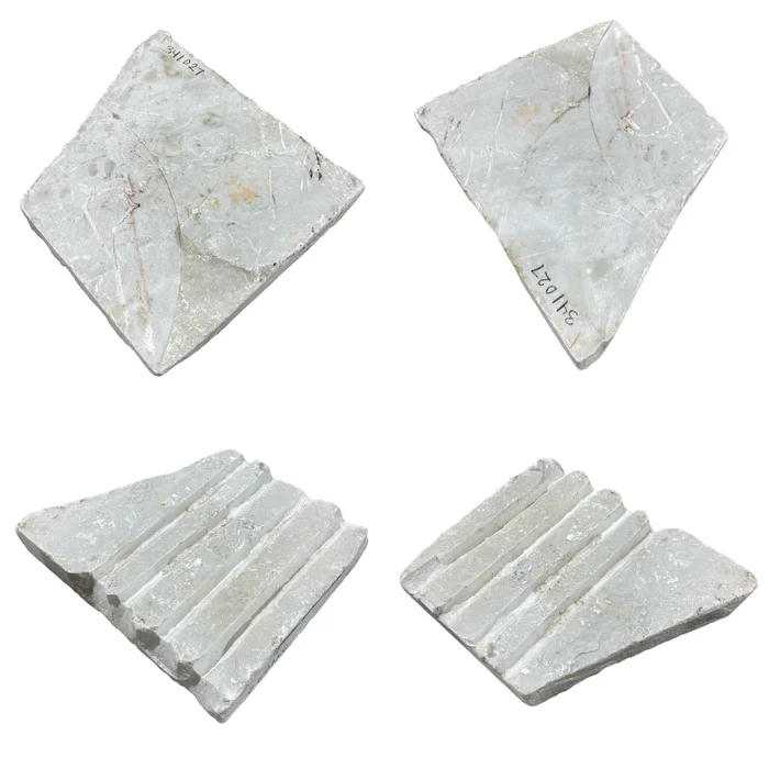 23lb Carrara Bianco blue/gray 1.5x11x12 #341027