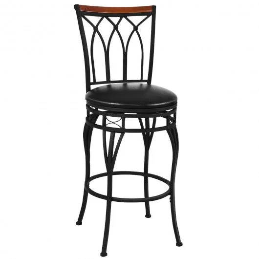 24″ 28″ Height Adjustable Vintage Bar Stool