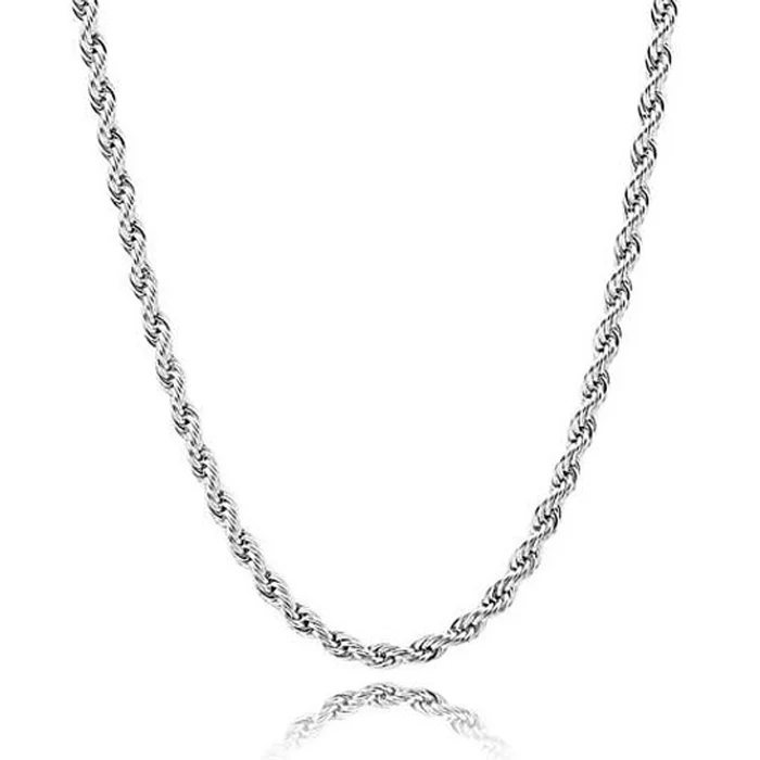 24″ Italian Rope Link Chain