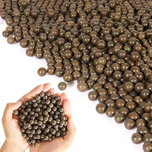 2500 Pcs 3/8 Inch Slingshot Ammo Ball Natural Biodegradable Clay Slingshot Ball