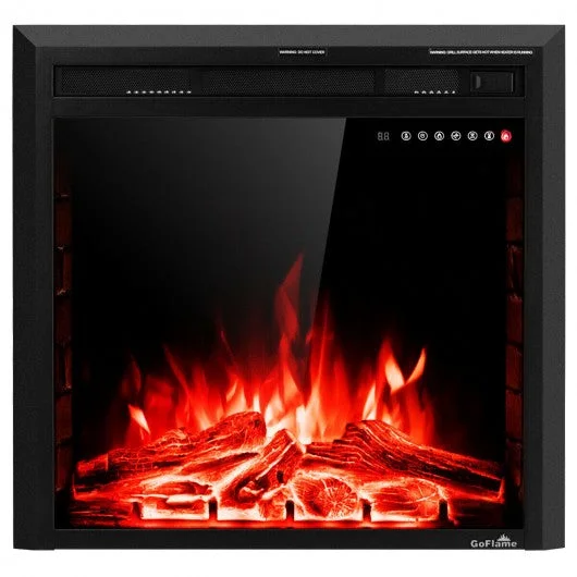 26″ 750W-1500W Fireplace Electric Embedded