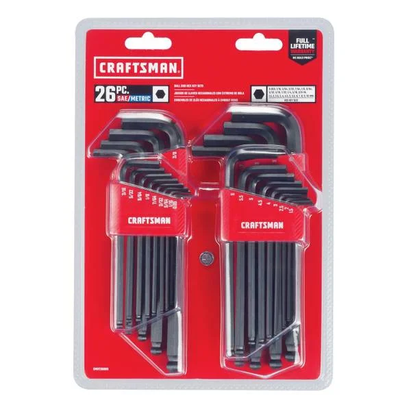 26-Piece Hex Key Set
