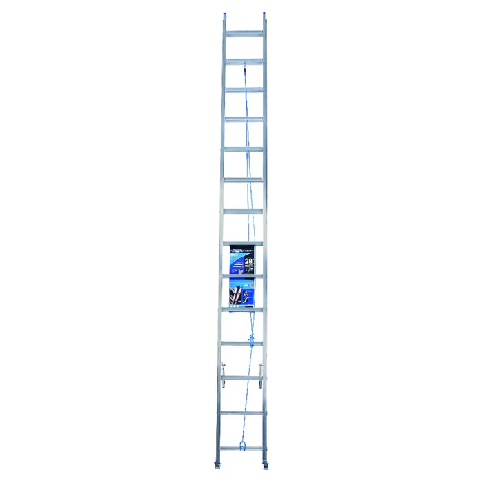 28 Ft. Aluminum Extension Ladder Type I Duty Rating 250 Lb. Load Capacity