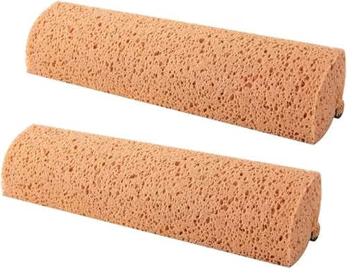 2pcs Absorbent Sponge only for Eyliden F-64 Sponge Mop，Roller Mops Replacement Sponge Head (2)