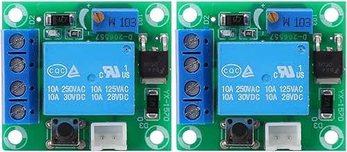 2Pcs Battery Under Voltage Board Battery Switch Module PCB Low Voltage Cut Off Module Under 10MA(24V)