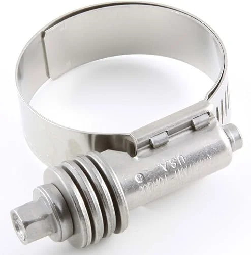 3/4′ – 1 5/8′ Constant-Tension Worm-Drive Hose Clamps, SAE 175 – (pack of 10)