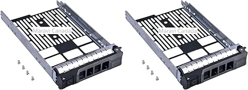 3.5′ inch Hard Drive Caddy F238F X968D G302D KG1CH Replacement for Dell Gen11 R330 R410 R510 R520 R620 R630 R710 R720 R730 R810 R820 R910 T410 T610 T710 Server HDD Tray… (2-Pack)