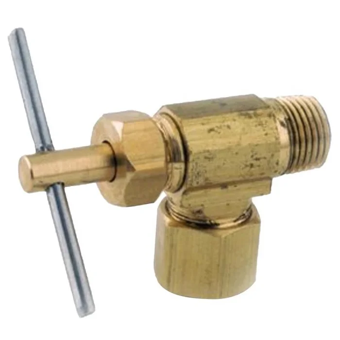 3/8 In. 1/4 In. Brass Needle Valve