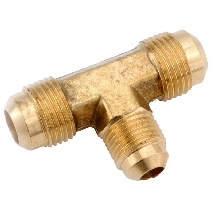 3/8 In. Male In. X 3/8 In. D Male Brass Reducing Tee