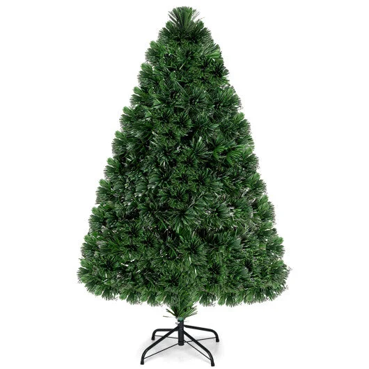 3′ / 4′ / 5′ / 6′ Fiber Optic Artificial PVC Christmas Tree-4 ft
