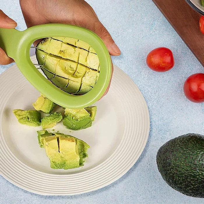 3-in-1 Avocado Cutter Slicer and Pit Remover Tool (Set of 2)