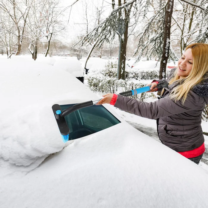 3-in-1 Windshield Ice Scraper