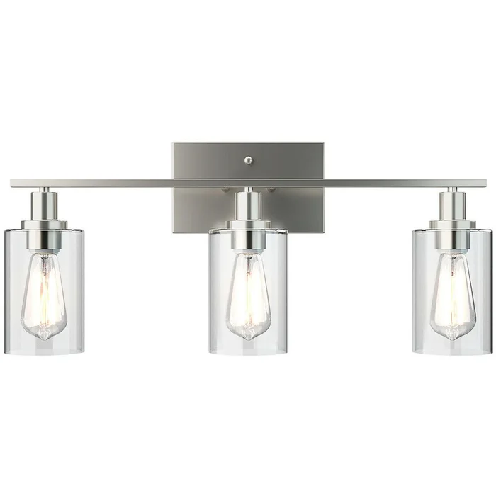 3-Light Modern Bathroom Vanity Wall Sconce