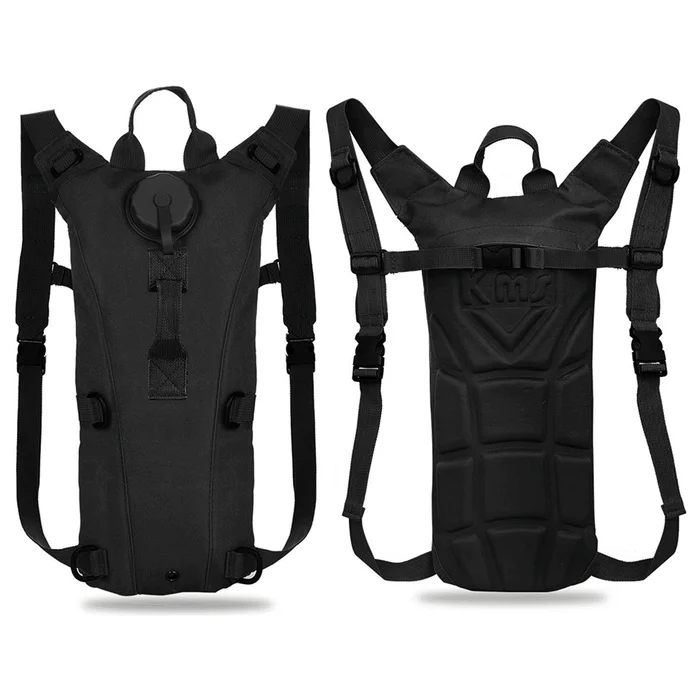 3-Liter Hydration Pack with Silicone Bite Valve and Adjustable Straps