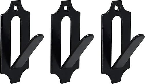 3 Pack Of European Skull Wall Mount Bracket Hangers for Deer Mule Antelope Coyote and Small Game Animals – Complete with simple & easy Installation Kits – Suitable for Indoor or Outdoor Use