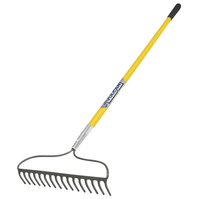34548 R16-amf Bow Rake, 16-tine Steel Head, 60 In Long Handle