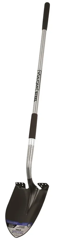 34701 Round Point Shovel With 48 Inch Steel Long Handle