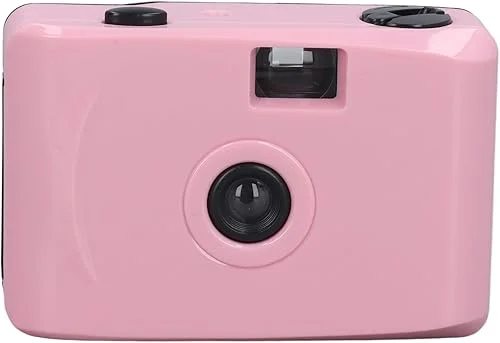 35mm Film Camera, Lightweight ABS Waterproof Film Camera 28mm F/9 Rugged Retro Lens for Diving (Light Pink), Generickw0q2gs8ef-13