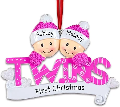 3D Personalized Babys First Christmas Ornament 2025 Girl | Nursery Shelf Baby | Baby's First Christmas Ornament 2025 Baby Ornaments for Xmas Tree My 1st Xmas Girl Ornaments for New Parents Couples