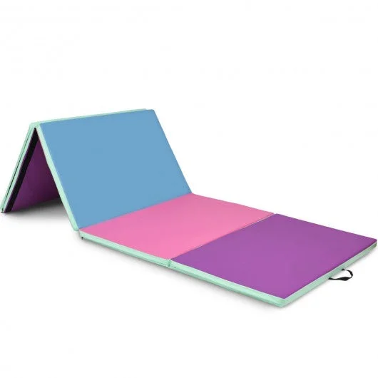 4′ x 8′ x 2″ Portable Gymnastics Mat Folding Exercise Mat