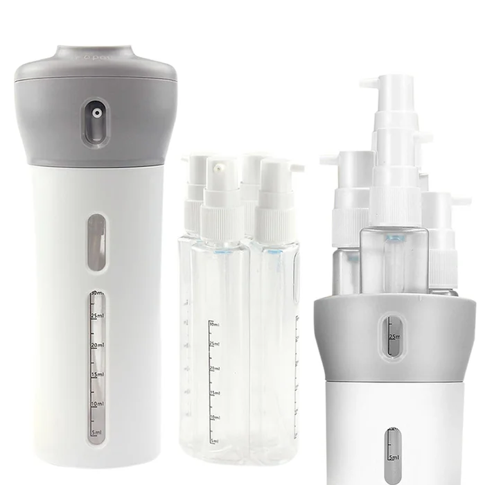 4-in-1 Leakproof Smart Travel Bottle Dispenser