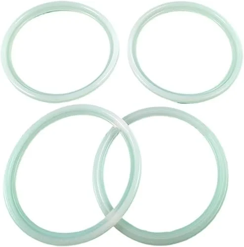 4 Large Seal Rings Component Fittings,Compatible for Vevor Ice Cream Makers 105mm Diameter Big Gasket Accessories,Compatible for YKF Soft Serve Machines