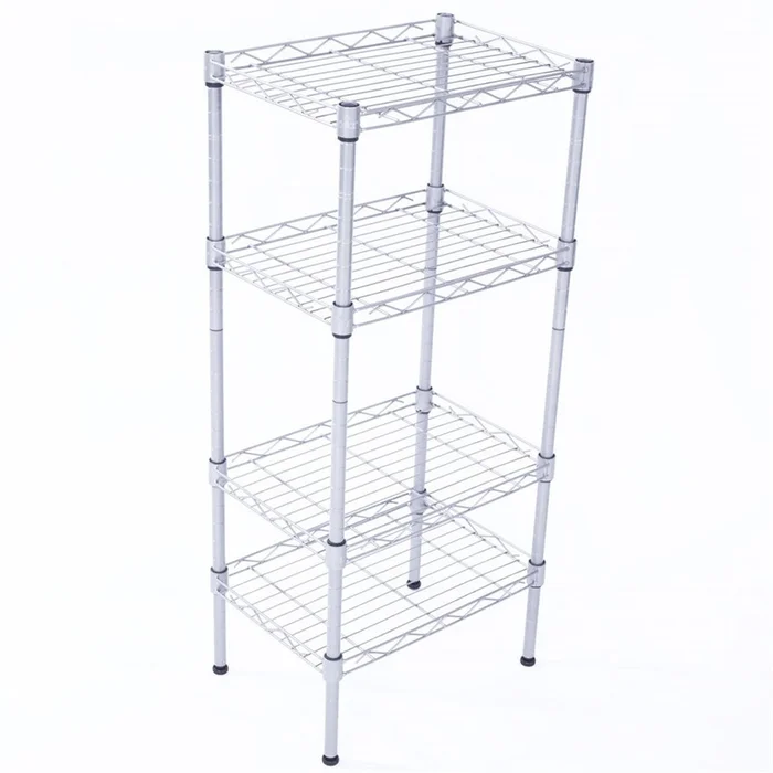 4-Tier Carbon Steel Storage Rack