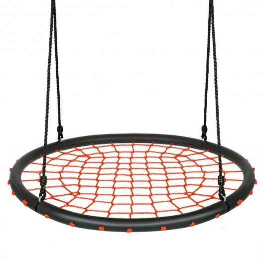 40” Spider Web Tree Swing Set-Orange