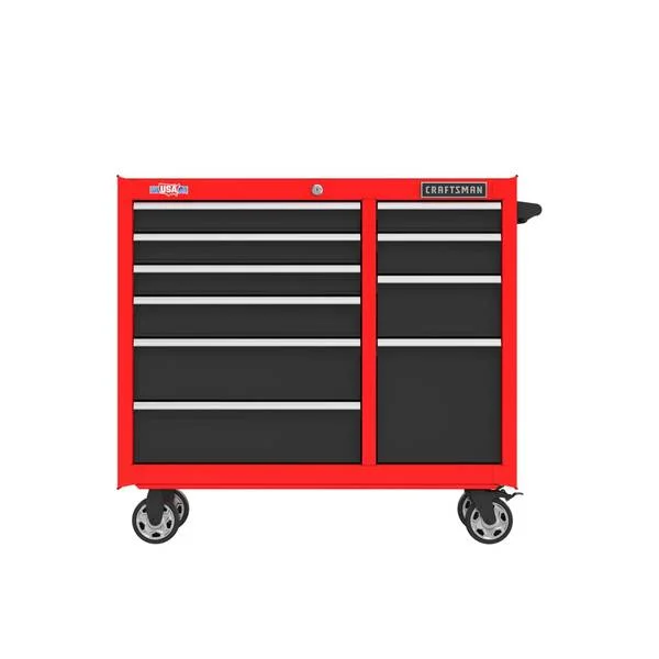 41″ 10-Drawer Rolling Tool Cabinet