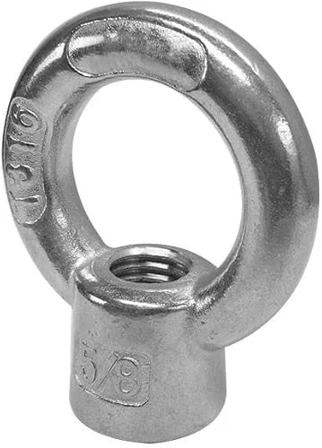 5/8′ SS316 Lifting Eye Nut Boat Marine with 3,200 Lbs Capacity UNC Tap