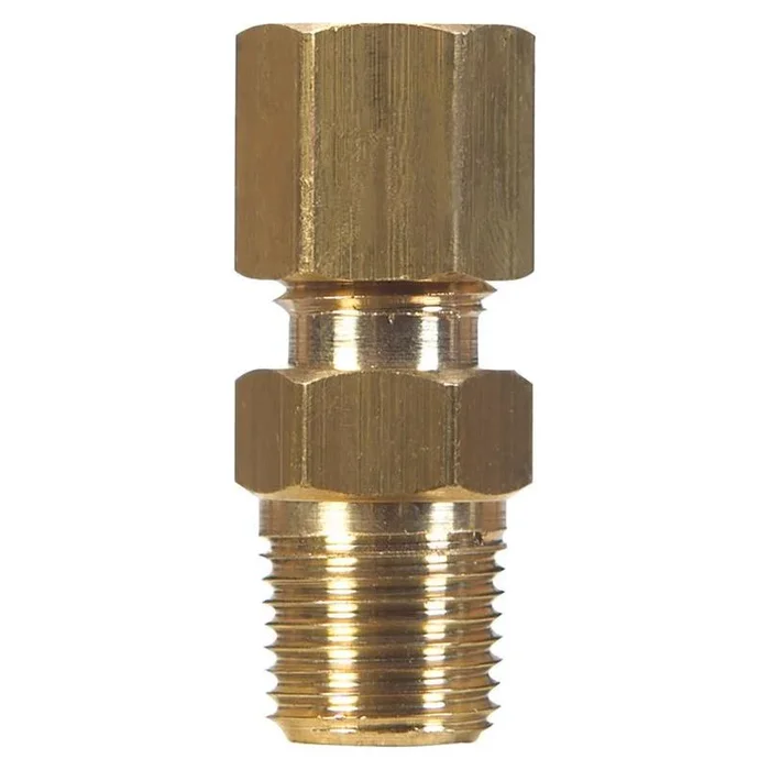 5/8 In. Compression X 3/4 In. D Male Brass Compression Connector