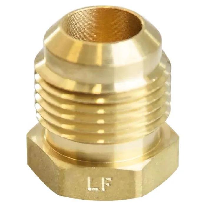 5/8 In. Flare Brass Hex Plug