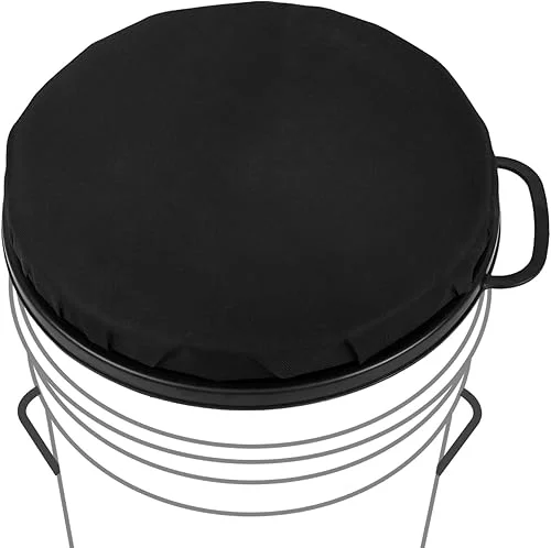 5 Gallon Bucket Seat, 360-Degree Swivel Seat Foam Cushion Bucket Seat Lid with Waterproof Cover for Dove Duck Hunting, Fishing, Baseball, Gardening and Camping