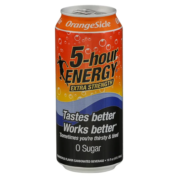 5-hour ENERGY Carbonated Beverage, Extra Strength, OrangeSicle Flavor