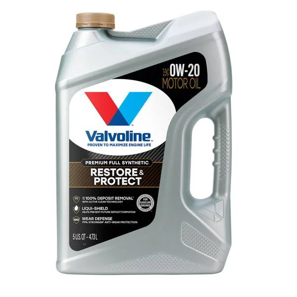 5 QT Restore & Protect Full Synthetic 0W-20 Motor Oil