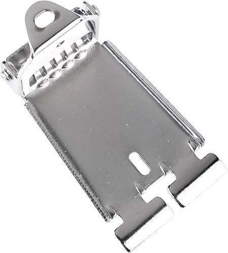 5 String Banjo Tailpiece Chrome Color Metal Banjo Tailpiece Plate Replacement Banjo Accessory