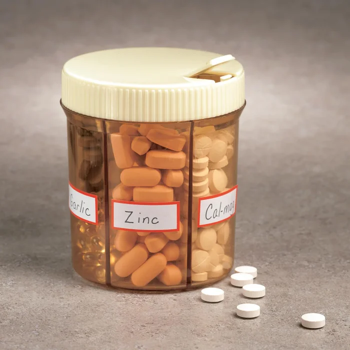 6 Section Pill Organizer