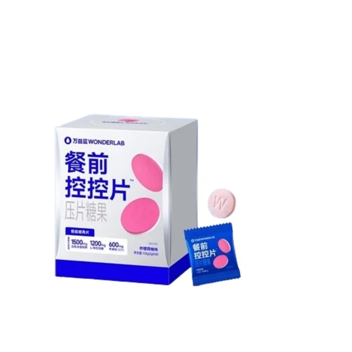 60 Pre-Meal Control Lemon And Grapefruit Flavored Tablets Per Box