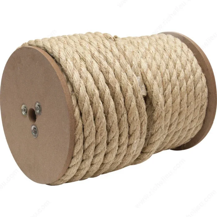 644431tv Sisal Rope, Twisted, 3/8-in. X 365-ft. – Quantity 1