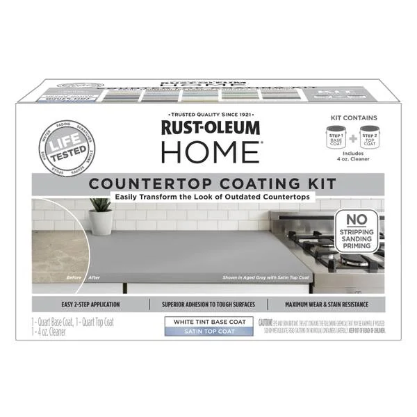 68 oz HOME Satin White Base Countertop Coating Kit