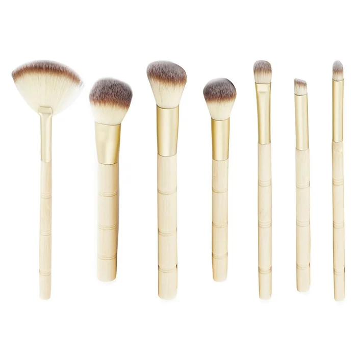7-Piece Professional Abstract Everyday Use Makeup Brush Set