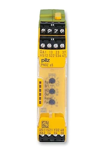 750105 Pilz – PNOZ s5 24VDC 2 n/o 2 n/o t – Safety relay PNOZsigma – E-STOP, safety gates, light grids