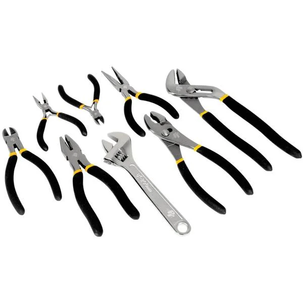 8 Piece Pliers & Wrench Set