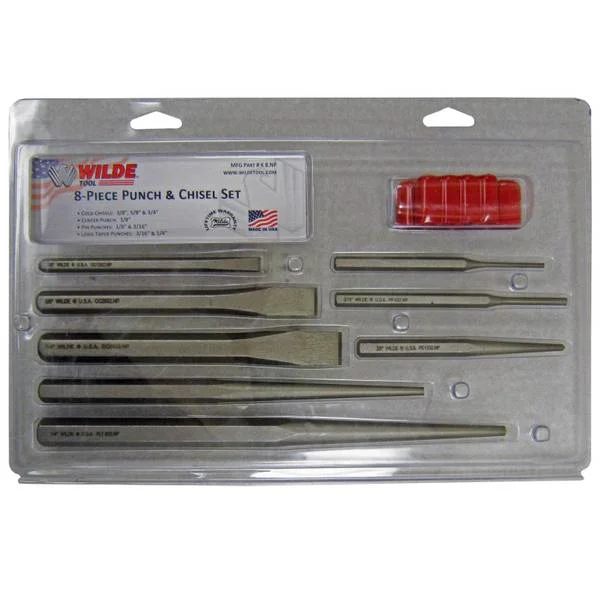 8 Piece Punch and Chisel Set