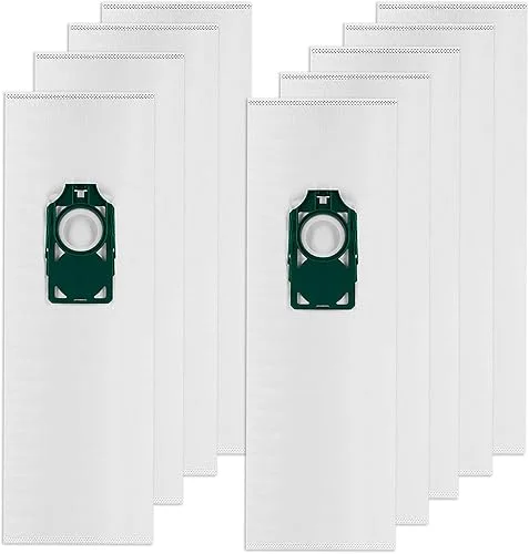 9 Pack Replacement HEPA RLH-6 Vacuum Bags for Riccar SupraLite R10S R10D R10O R10SAND Simplicity Freedom R10S R10D S10P S10SAND Upright Vacuums Cleaner