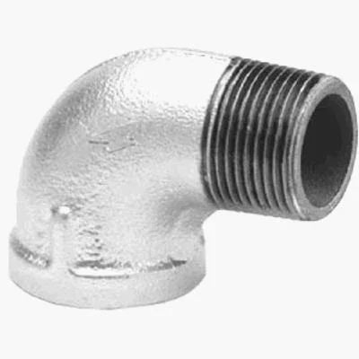 90-degree Galvanized Pipe Street Elbow, 3/8 In.